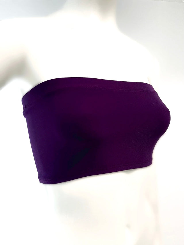 Purple Jersey Bandeau