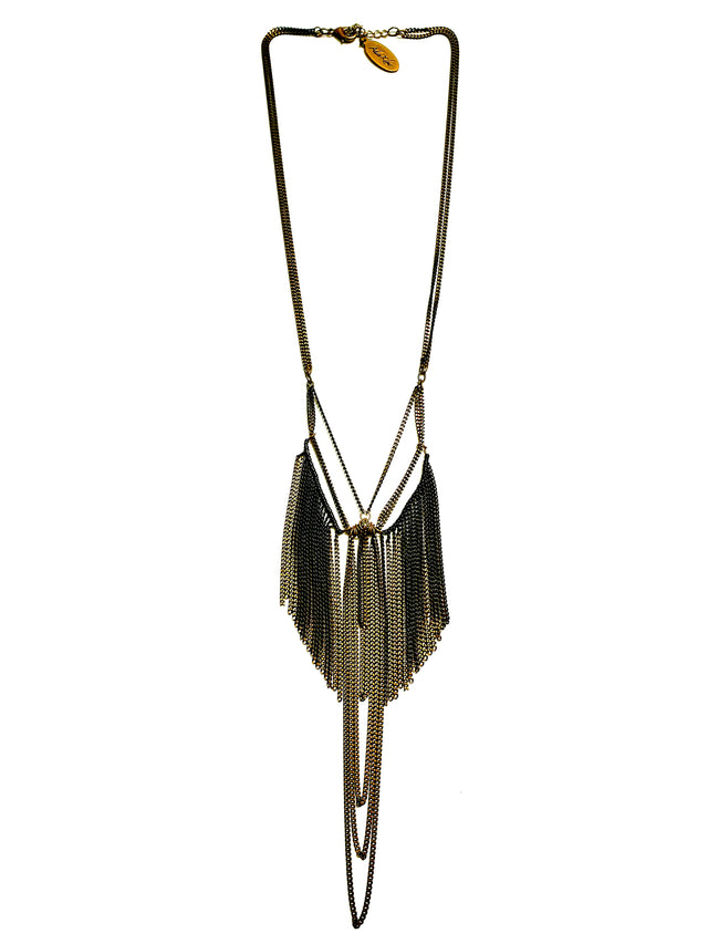 Native-Inspired Long Necklace