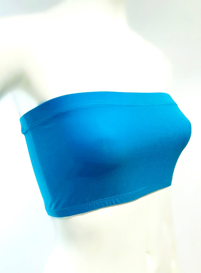 Turquoise Jersey Bandeau